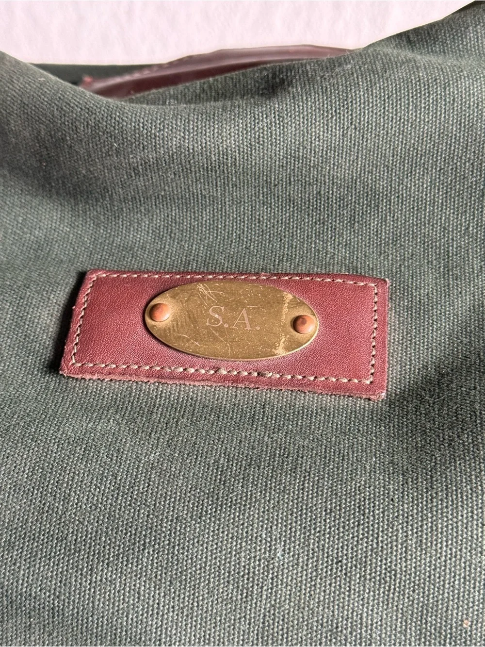 Vintage The Orvis Company sports duffle bag
